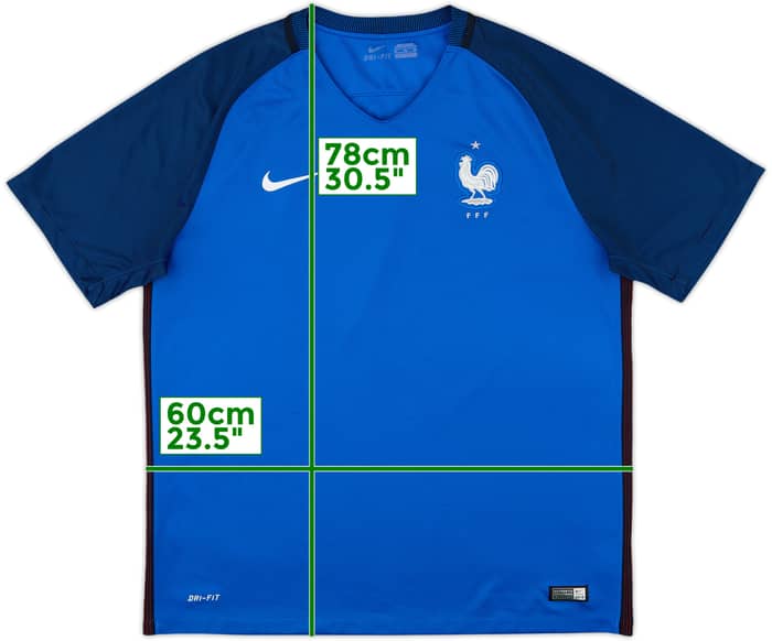 2016-17 France Home Shirt Payet #8 - 8/10 - (XL)