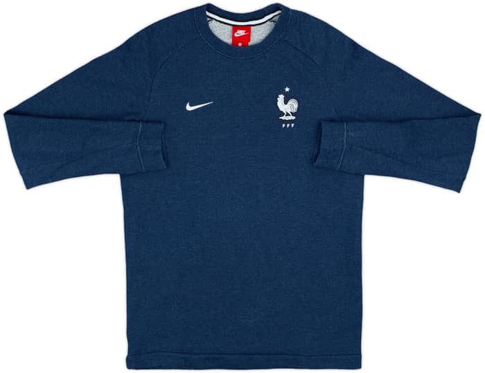 2018-19 France Nike Sweat Top - 8/10 - (S)