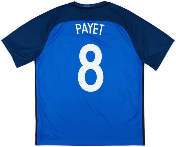 2016-17 France Home Shirt Payet #8 - 10/10 - (XL)