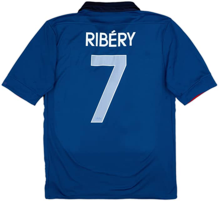 2011-12 France Home Shirt Ribery #7 - 6/10 - (M)