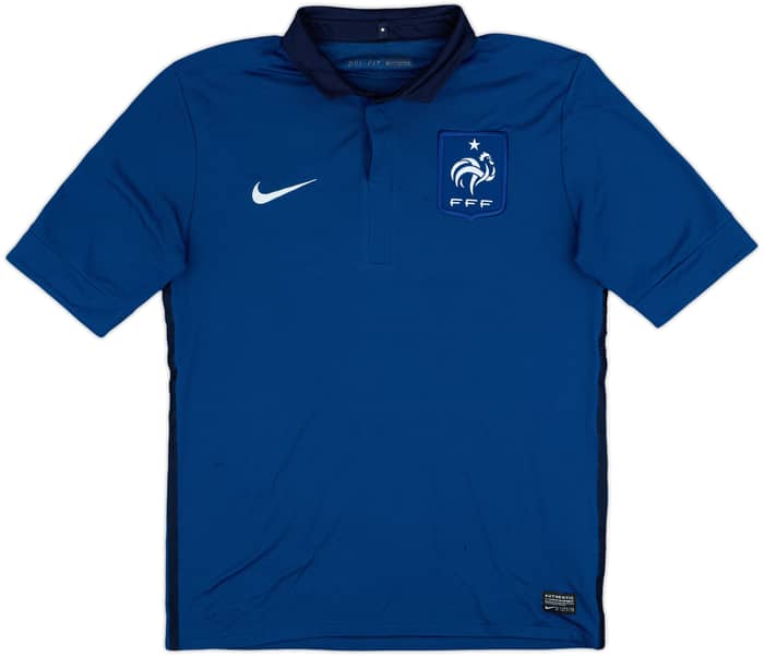 2011-12 France Home Shirt Ribery #7 - 6/10 - (M)