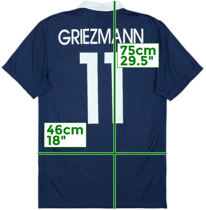 2014-15 France Home Shirt Griezmann #11 - 5/10 - (S)