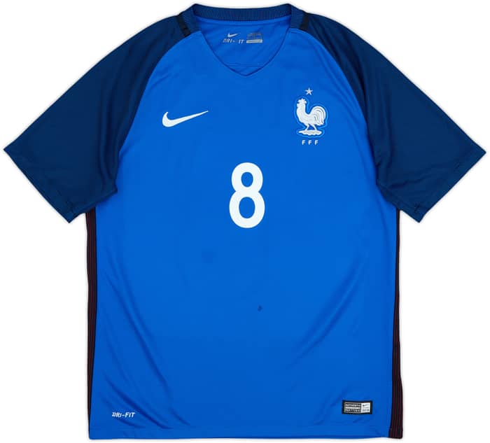 2016-17 France Home Shirt Payet #8 - 6/10 - (M)