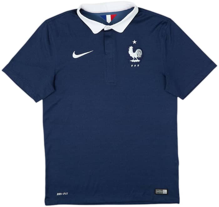 2014-15 France Home Shirt - 9/10 - (S)