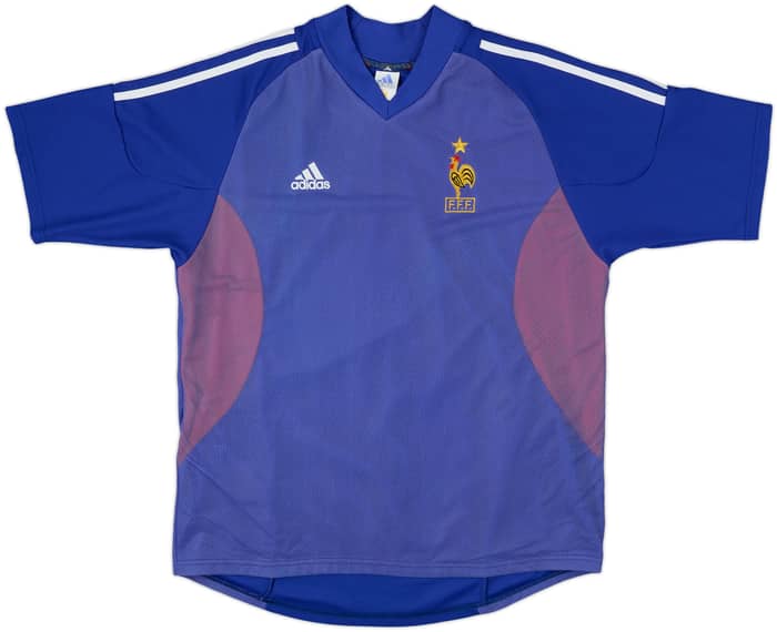 2002-04 France Home Shirt - 5/10 - (L)