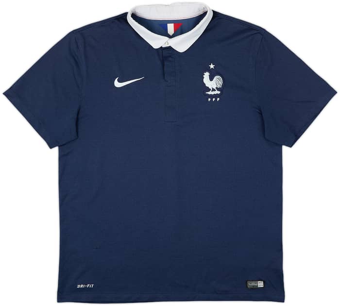2014-15 France Home Shirt - 7/10 - (L)