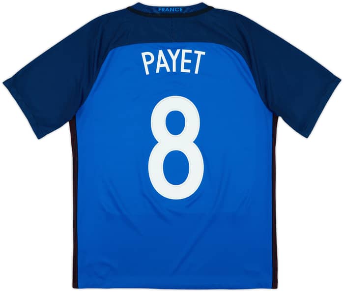 2016-17 France Home Shirt Payet #8 - 8/10 - (M)
