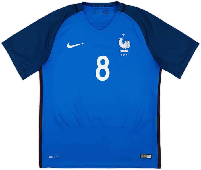 2016-17 France Home Shirt Payet #8 - 8/10 - (M)