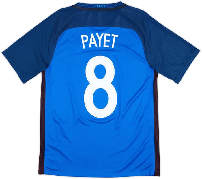 Camiseta de local de Francia 2016-17 Payet #8 - 9/10 - (S)