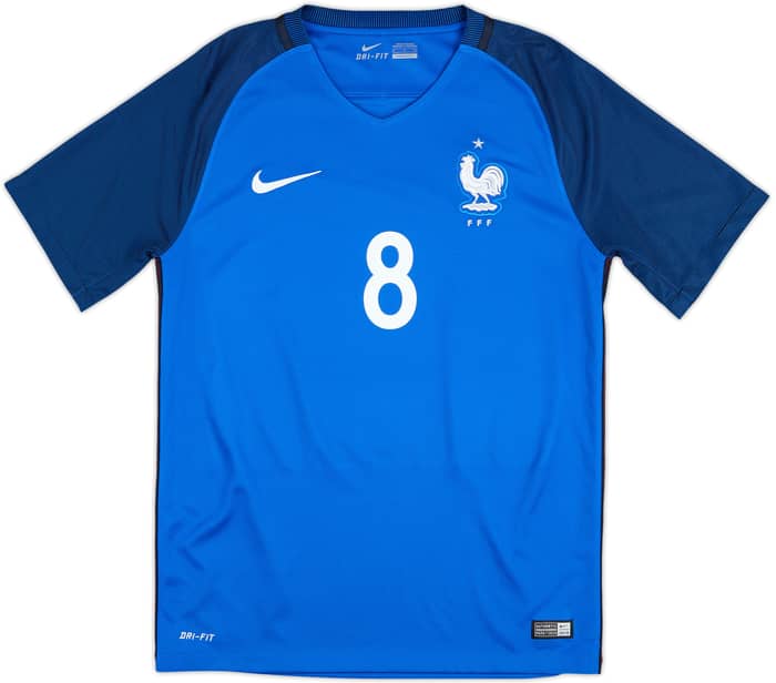 Camiseta de local de Francia 2016-17 Payet #8 - 9/10 - (S)