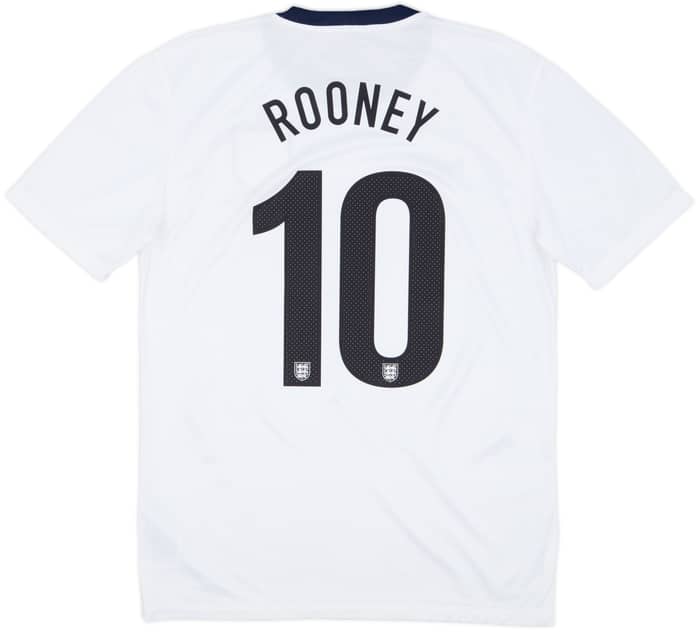 2013 England 150th Anniversary Home Shirt Rooney #10 - 8/10 - (M)