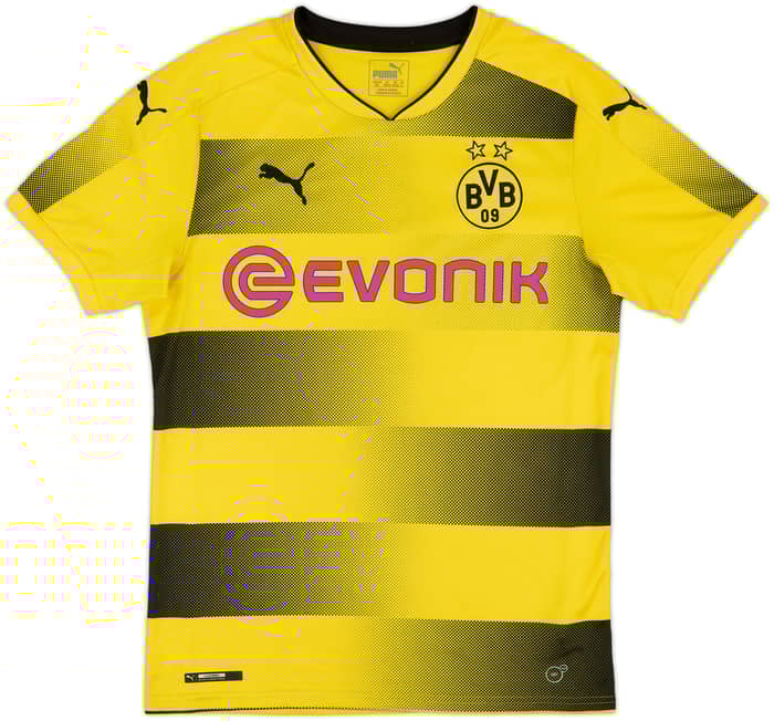 2017-18 Borussia Dortmund Home Shirt - 8/10 - (S)