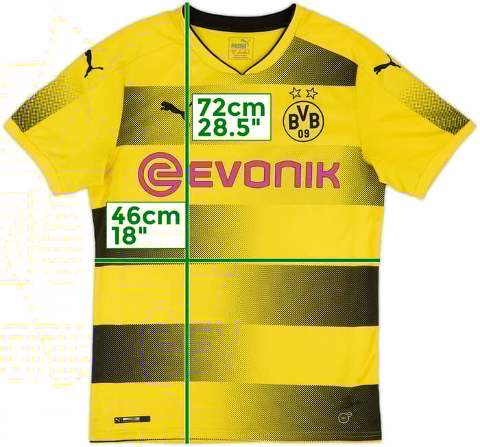 2017-18 Borussia Dortmund Home Shirt - 8/10 - (S)