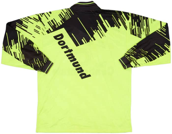 1993-94 Borussia Dortmund Home L/S Shirt - 9/10 - (L)