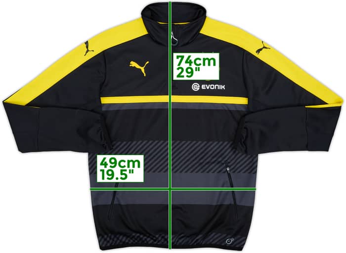 2016-17 Borussia Dortmund Puma Track Jacket - 8/10 - (M)