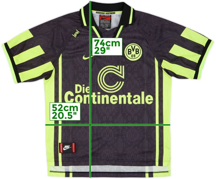 1996-97 Borussia Dortmund Away Shirt - 9/10 - (M)