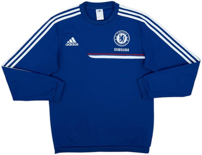 2013-14 Chelsea adidas Sweat Top - 9/10 - (S)