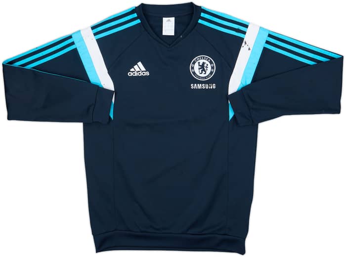2014-15 Chelsea adidas Sweat Top - 6/10 - (S)