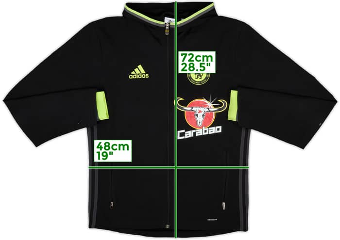 2016-17 Chelsea adidas Track Jacket - 8/10 - (S)