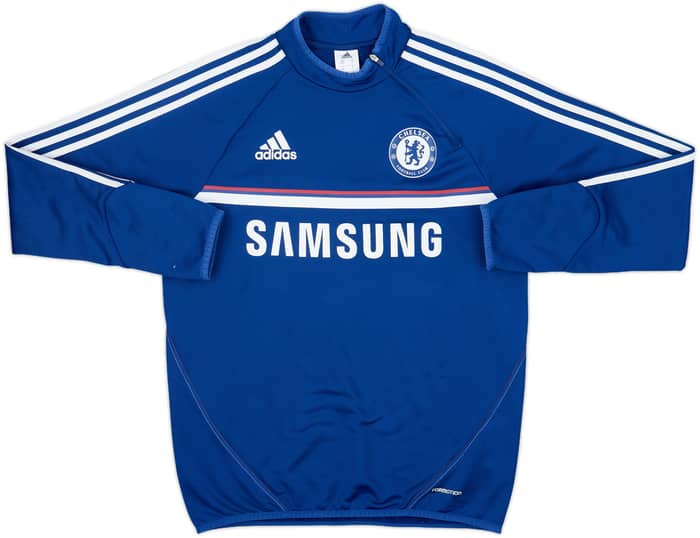 2013-14 Chelsea adidas 1/4 Zip Drill Top - 9/10 - (M/L)
