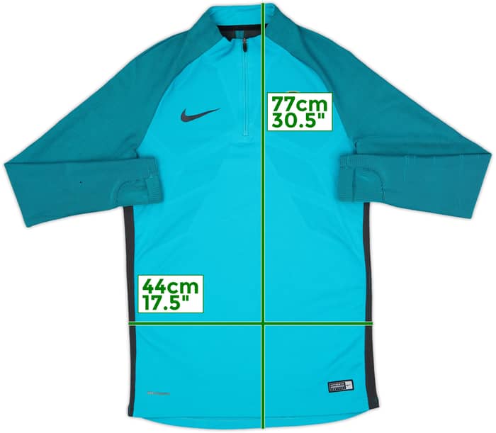 2017-18 Chelsea Nike Aeroswift 1/4 Zip Drill Top - 6/10 - (S)