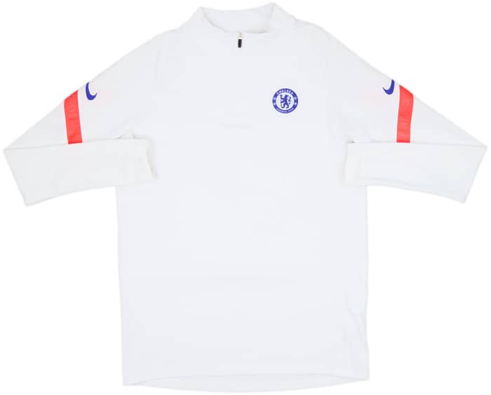 2020-21 Chelsea Nike 1/4 Zip Drill Top - 7/10 - (M)