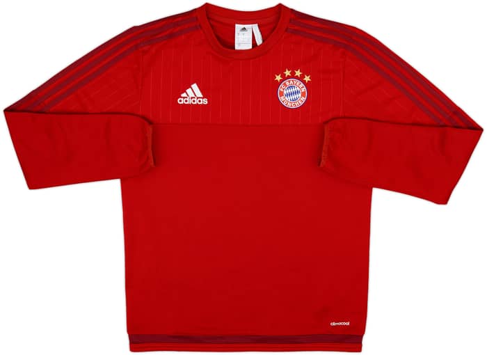 2015-16 Bayern Munich adidas Sweat Top - 8/10 - (S)