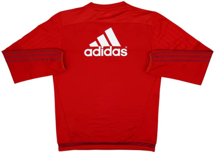2015-16 Bayern Munich adidas Sweat Top - 8/10 - (S)
