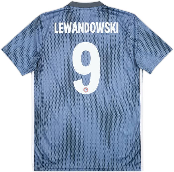 2018-19 Bayern Munich Third Shirt Lewandowski #9 - 8/10 - (M)