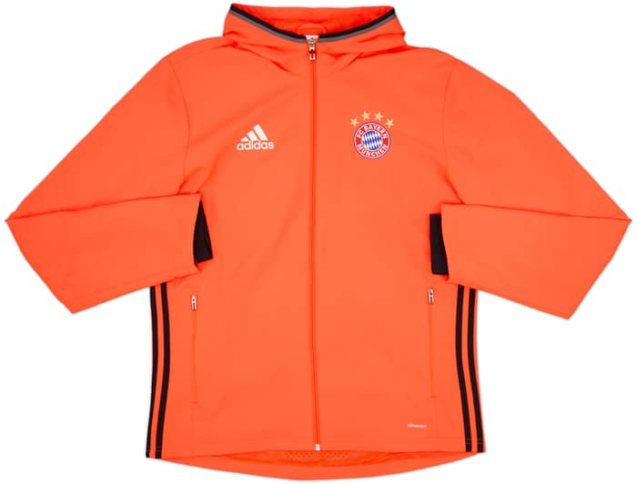 2016-17 Bayern Munich adidas Hooded Track Jacket - 10/10 - (M)