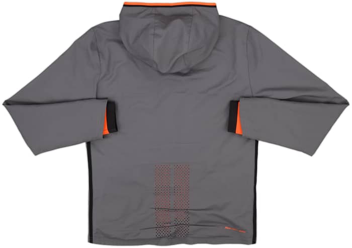 2016-17 Bayern Munich adidas Hooded Track Jacket - 8/10 - (S)