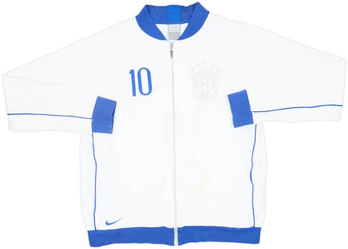 2006-07 Brazil Nike Track Jacket #10 - 5/10 - (L)