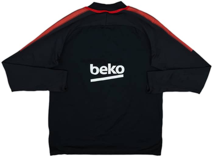 2017-18 Barcelona Nike 1/4 Zip Drill Top - 7/10 - (M)