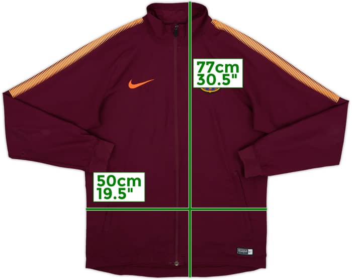 2017-18 Barcelona Nike Track Jacket - 9/10 - (M)