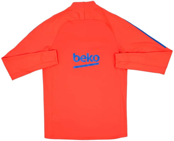 2016-17 Barcelona Nike 1/4 Zip Drill Top - 9/10 - (S)