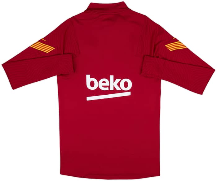 2020-21 Barcelona Nike 1/4 Zip Training Top - 5/10 - (S)