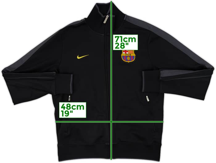 2011-12 Barcelona Nike Track Jacket - 7/10 - (M)