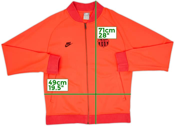 2009-10 Barcelona Nike Track Jacket - 7/10 - (M)