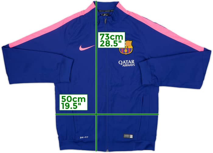 2014-15 Barcelona Nike Track Jacket - 9/10 - (S)