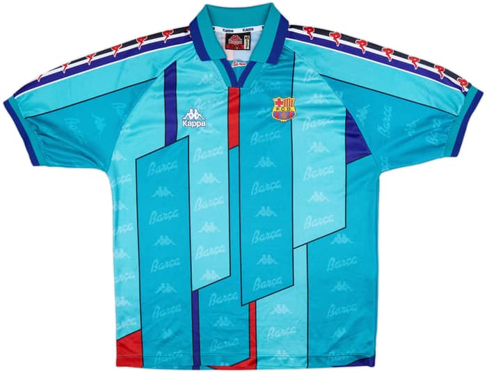 1995-97 Barcelona Away Shirt - 8/10 - (XL)