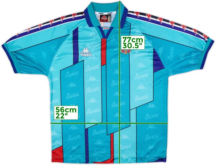 1995-97 Barcelona Away Shirt - 8/10 - (XL)