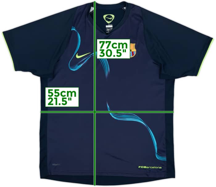 2008-09 Barcelona Nike Training Shirt - 8/10 - (L)