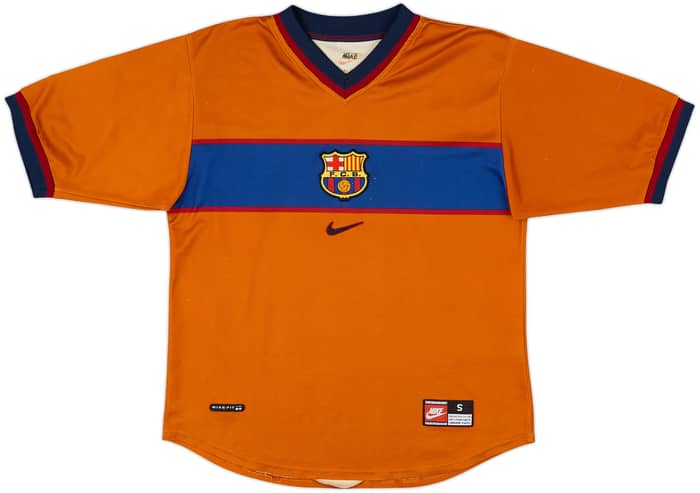 1998-00 Barcelona Third Shirt Rivaldo #11 - 8/10 - (S)