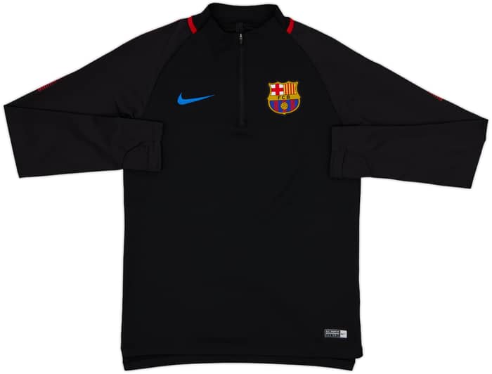 2017-18 Barcelona Nike 1/4 Zip Drill Top - 10/10 - (S)