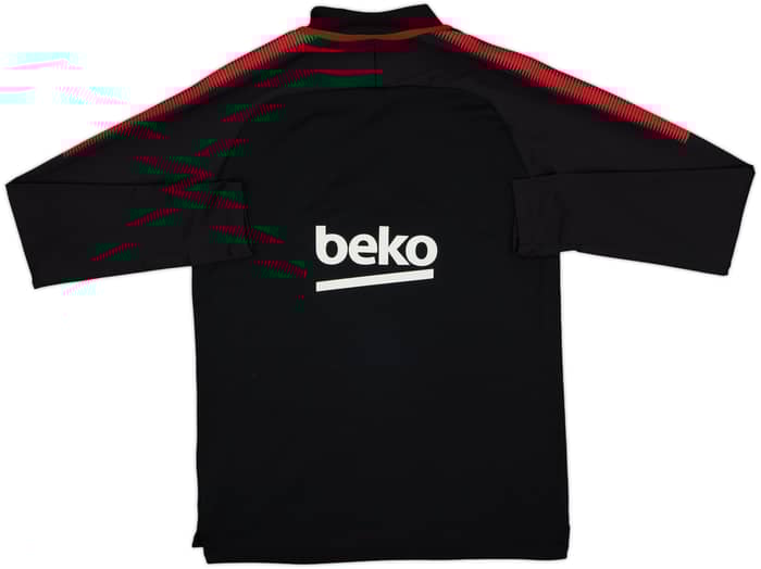 2017-18 Barcelona Nike 1/4 Zip Drill Top - 10/10 - (S)