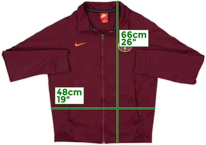 2017-18 Barcelona Nike Track Jacket - 7/10 - (S)