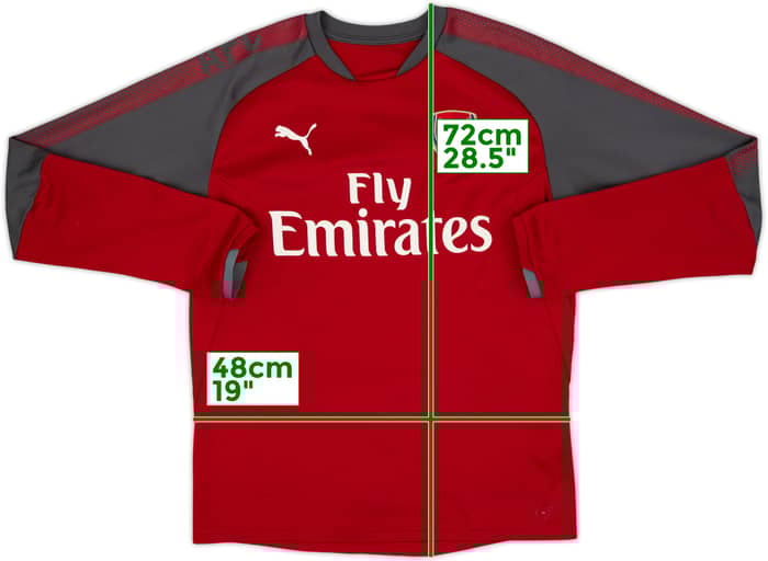 2017-18 Arsenal Puma Drill Top - 7/10 - (M)