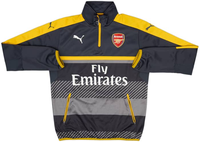 2015-16 Arsenal Puma 1/4 Zip Training Top - 8/10 - (M)