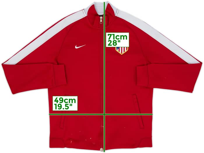 2014-15 Atletico Madrid Nike Track Jacket - 5/10 - (M)