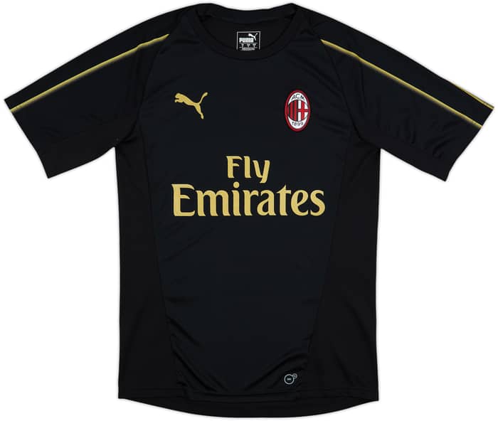 2018-19 AC Milan Puma Training Shirt - 8/10 - (S)